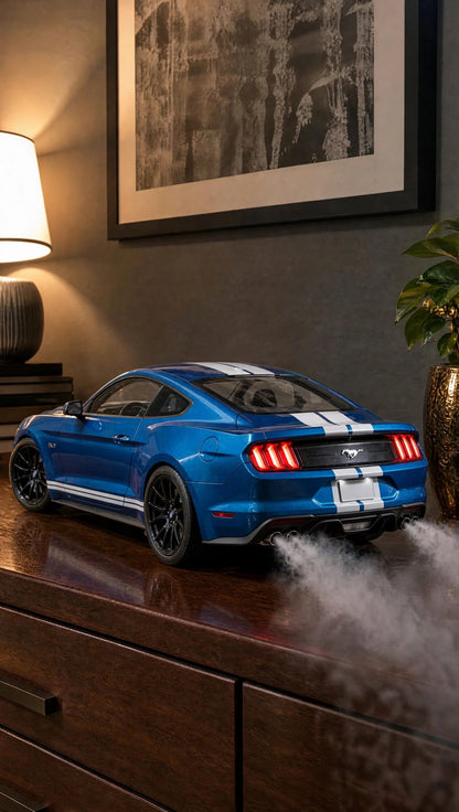DriftMist Blue Mustang model diffuser with mist