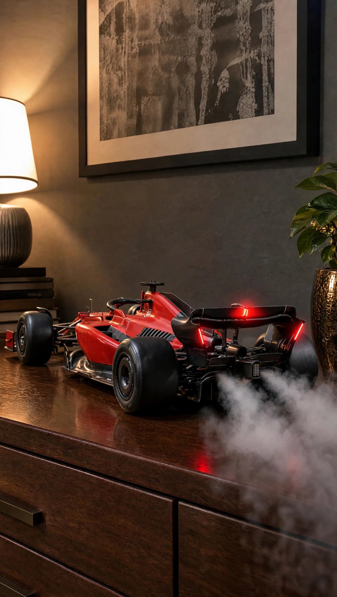 DriftMist Formula 1 model diffuser with mist