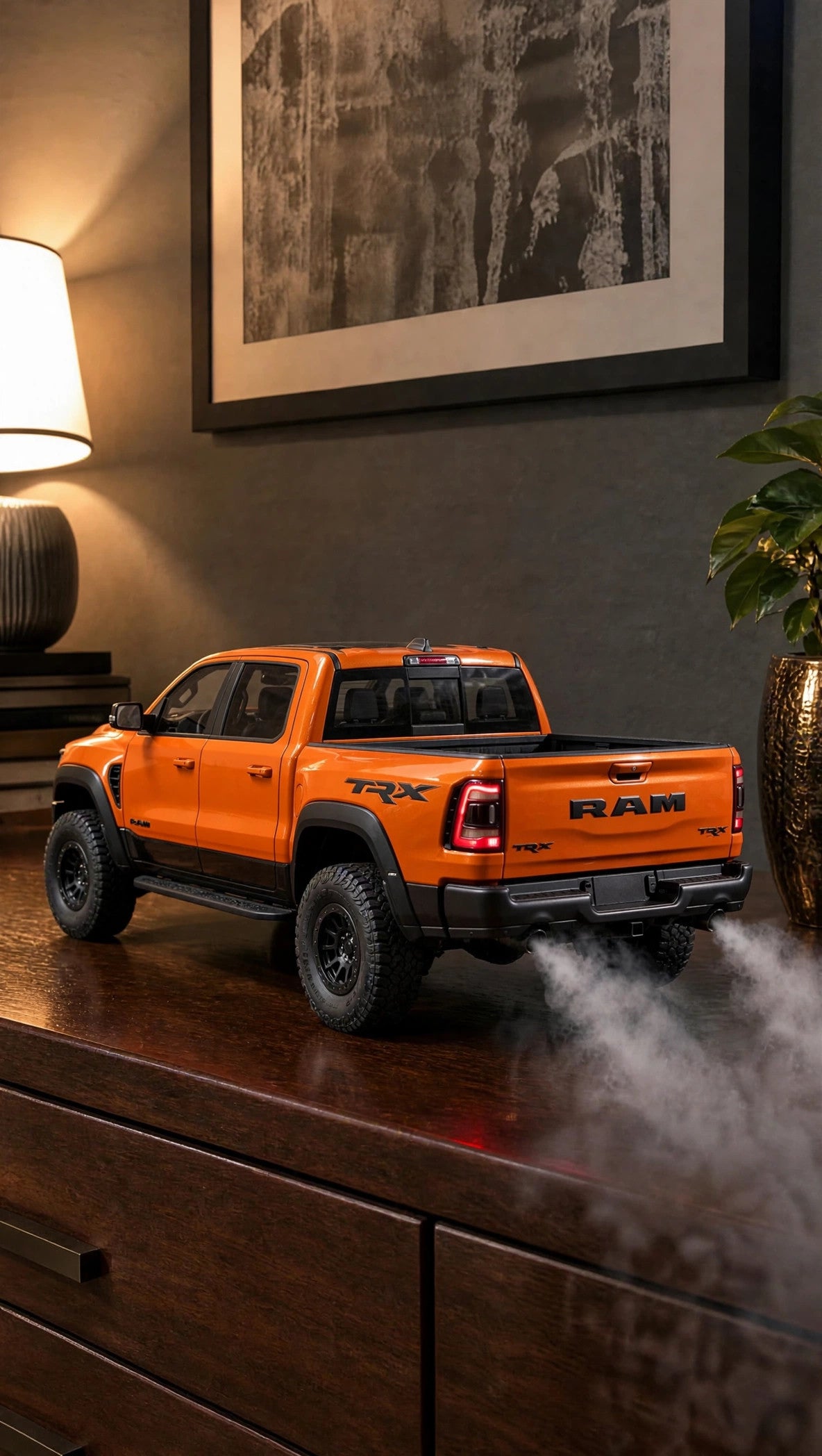 DriftMist TRX truck model diffuser with drift smoke