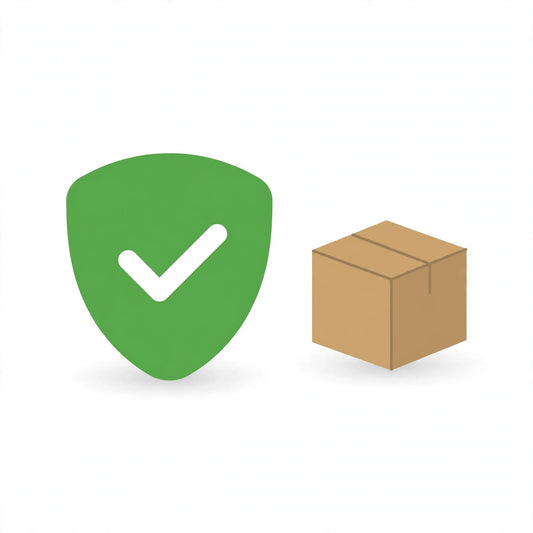 Shipping protection shield icon
